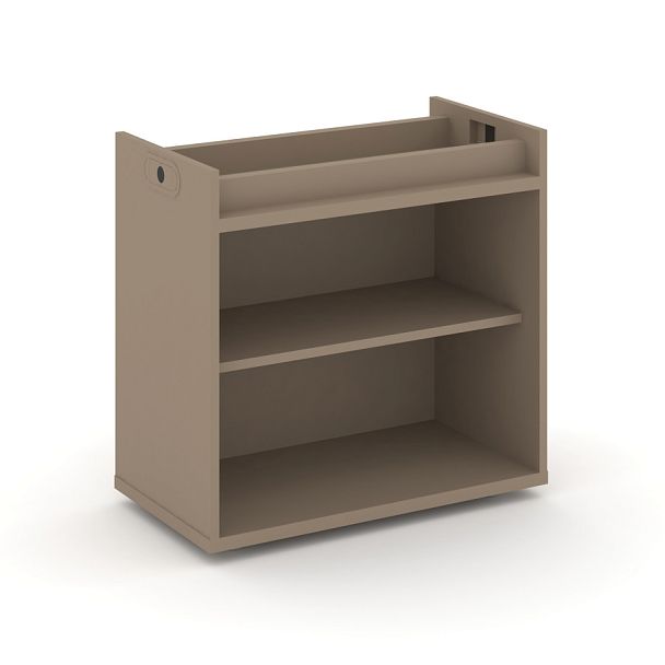 Estetica Тумба опорная-открытая ES.TON-1 Латте/Латте металл 750*406*725 - Вид 1