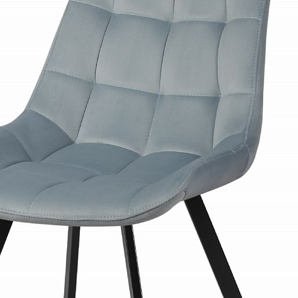 Стул Эйден М, Confetti dusty blue/черный - Вид 6