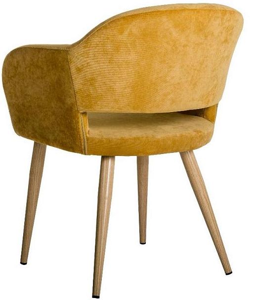 Кресло Oscar Жёлт/Натуральный Дуб - Вид 4