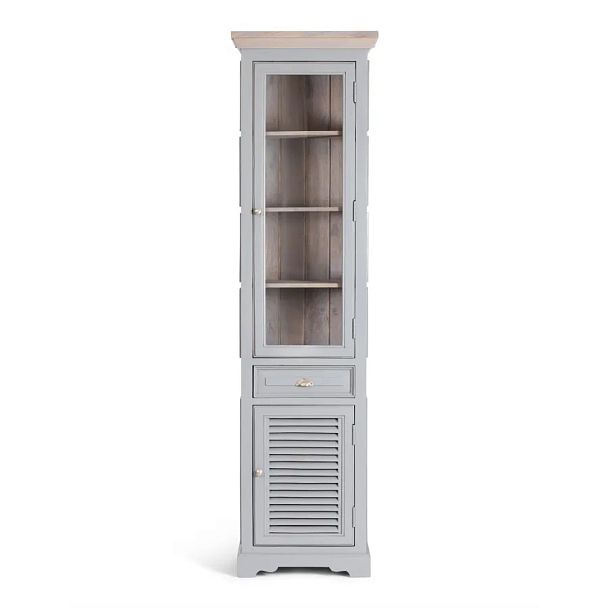 Витрина Secret de Maison Брайтон/Brighton (мод. DA-2168А), дерево акации/дерево манго/МДФ, Antique grey/grey wash - Вид 4