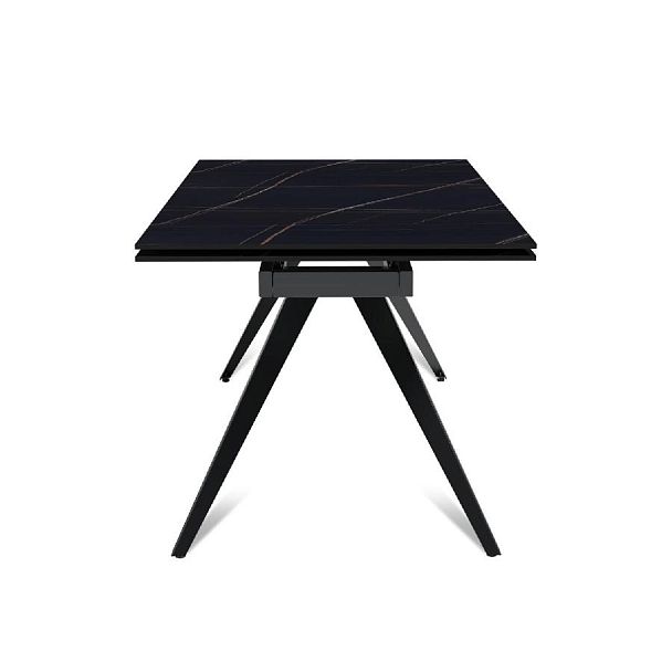 Стол раскладной Asti (160+40+40), керамика матовая Black Gold - Вид 3