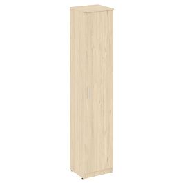 Nova S Шкаф высокий узкий (1 высокая дверь ЛДСП) В.СУ-1.9 (R) Бук артизан 388*360*1915 - Фото предпросмотра