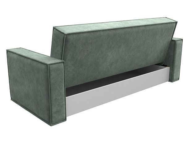 Диван-книжка Куба Велюр зеленый - Вид 6