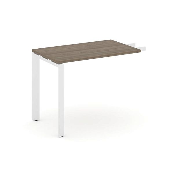 Style Project Next Брифинг-приставка SN-59P.BR-003 Вяз Благородный/Металл Белый 980*600*750 - Вид 1