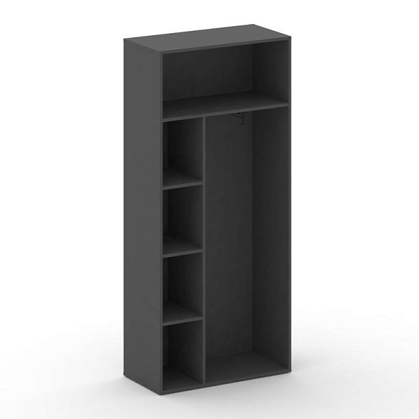 Fresco Гардероб широкий правый FRU.GB-201 (R) Базальт UM 896*460*2000 - Вид 2