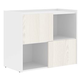 Тумба сервисная ELC 9045 Ясень Траун/Белый 904х450х750 EDIS - Фото предпросмотра