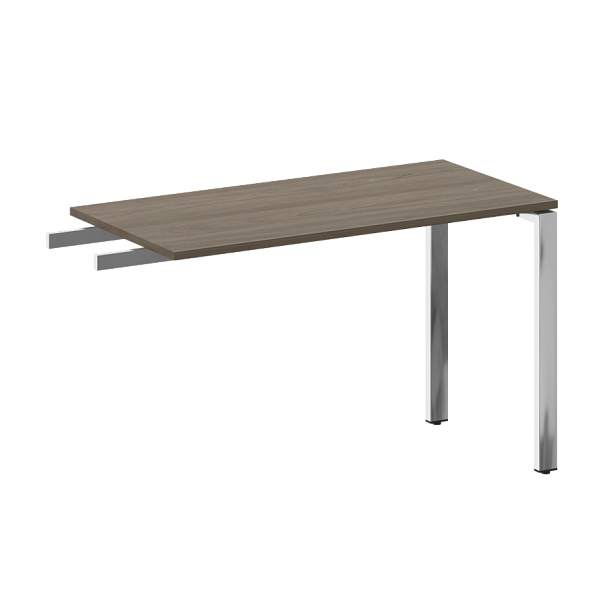 Metal System Direct Брифинг-приставка БП.ПР-4 Вяз/Нерж. сталь 1200*600*750 - Вид 1