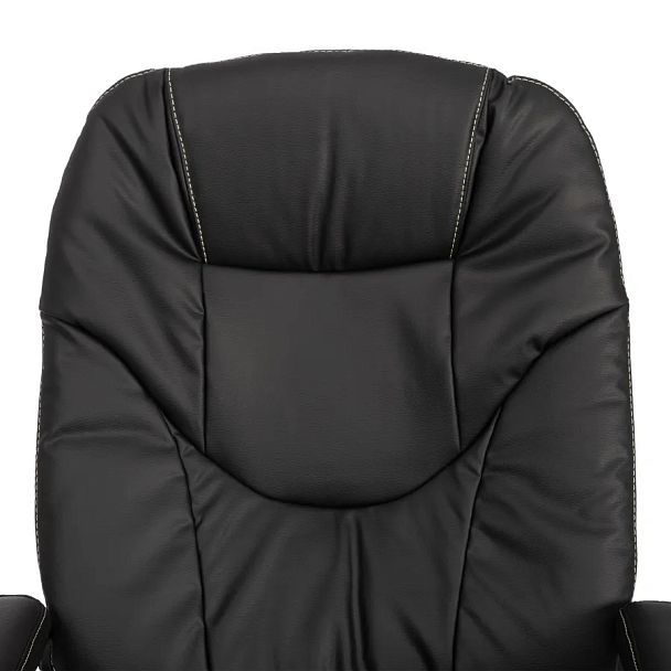 Кресло Комфорт Люкс/Comfort Lux (22), кож/зам, черный - Вид 7