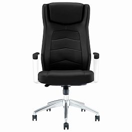 Кресло BRABIX PREMIUM Viking EX-759, синхромеханизм, алюминий, натуральная кожа, черное, 532933 - Фото предпросмотра