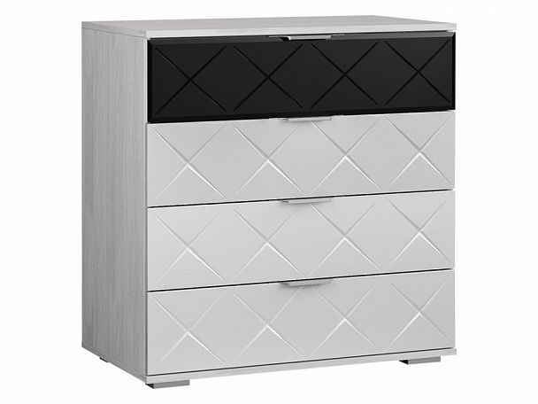 "Кимберли" КМ-01 ясень белый/белый глянец - Вид 1