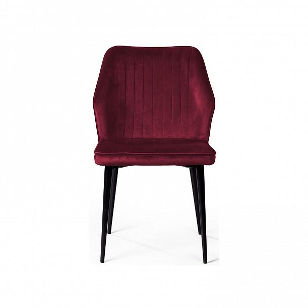 Стул Berg, бархат винно-красный 16 - Вид 2