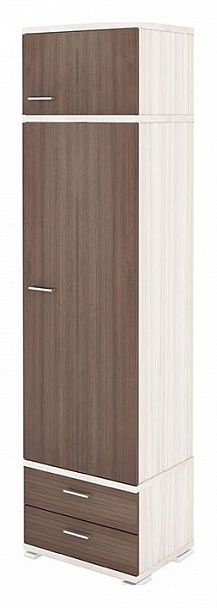 Шкаф платяной КС-10 Карамель/Шамони - Вид 1