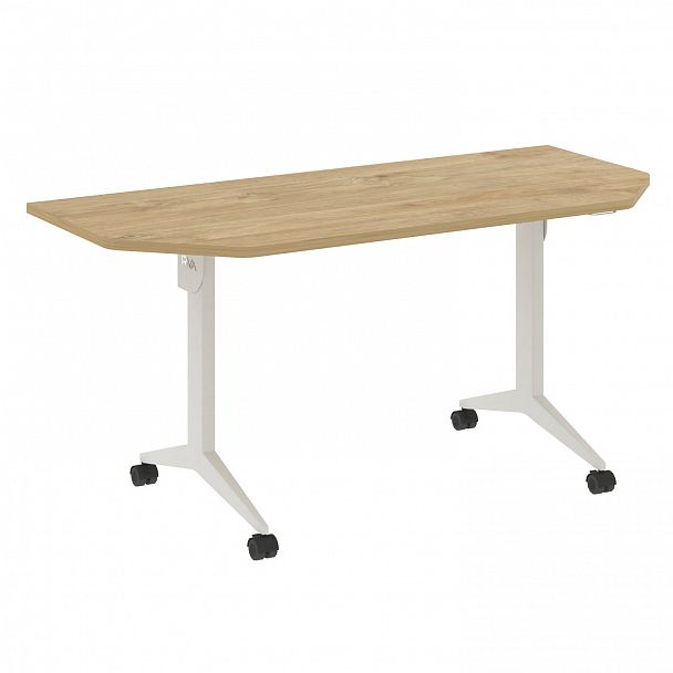 Стол складной "X-Pull" X.M-7.T2 тиквуд светлый/белый - Вид 1