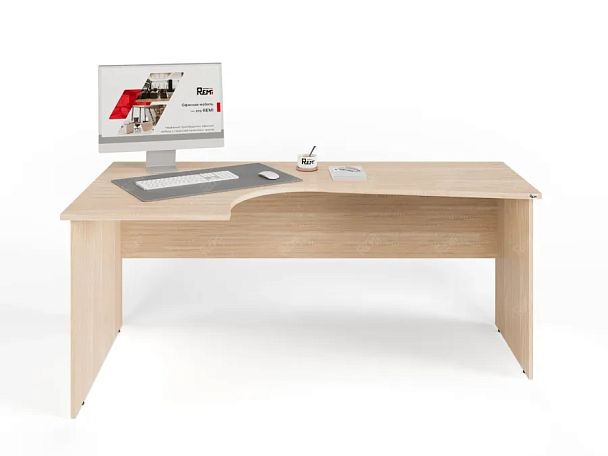 UNITY PC4-18 L ДУБ СОНОМА Офисный стол угловой Левый 1800х1100х750 - Вид 1