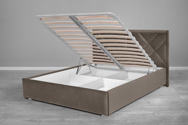 Кровать «Сидней 2» 140 бежевая - Вид 3