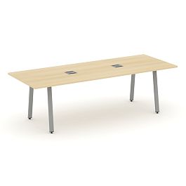 Style Project Direct Direct Стол переговорный SN-6A.SPRG-258 Акация Лорка/Металл Серый 2580*980*750 - Фото предпросмотра