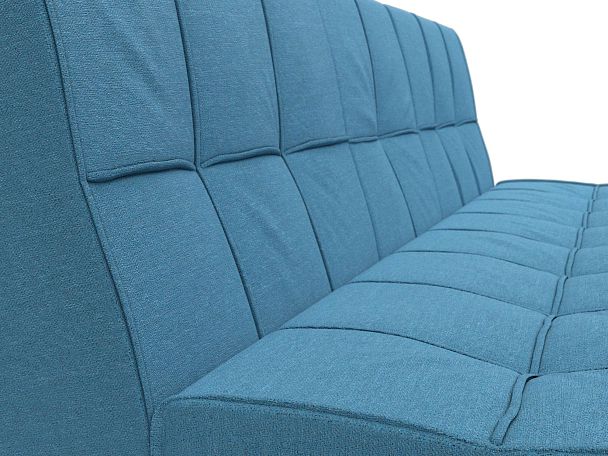Диван прямой Винсент Рогожка голубой - Вид 4