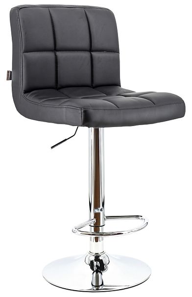 Стул барный Everprof Asti Экокожа Черный - Вид 1