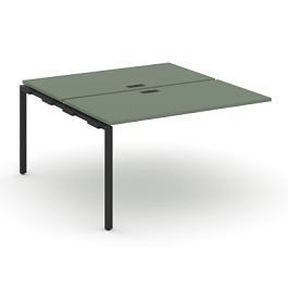 Concept Двойной наборный элемент рабочей станциии CN.DNRS-004 Кобо/Металл Черный 1580*1480*750 - Фото предпросмотра