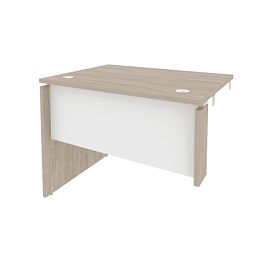 Onix Стол-приставка левый к опорным элементам O.SPR-1.7 (L) Дуб аттик/Белый бриллиант 980*720*750 - Фото предпросмотра