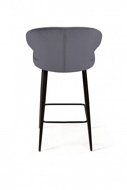 Стул полубарный Richard, бархат серый 27 - Вид 5