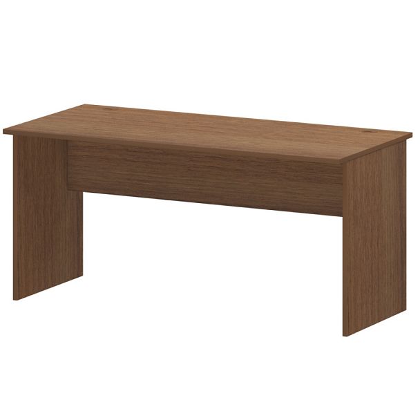 Стол с левым и правым кабель каналом А-004.К Орех 1600x730x760 Арго - Вид 1