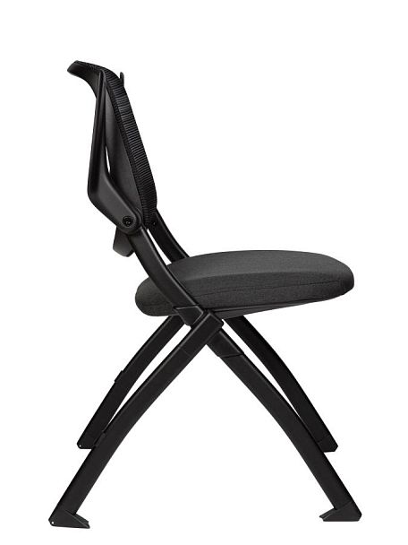 Стул / Pascal / черная сетка/черная ткань - Вид 7
