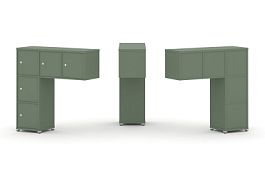 Concept Надставка низкая CN.ONN-007 Кобо/Металл Белый 1099*365*1130 - Фото предпросмотра