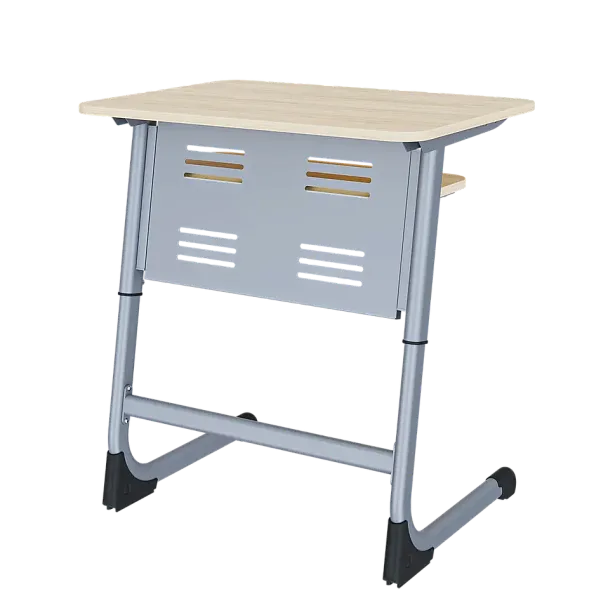 Парта Smart на плоскоовале 1М (столеш.ЛДСП ЗУ, экран ПЭ, полка), гр.5-7 - Вид 4
