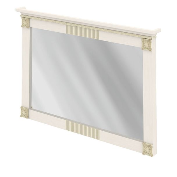 Зеркала "Монако"  ПК-МНК-ЗК135Х88-В1-1030 ясень;патина ясень - Вид 1