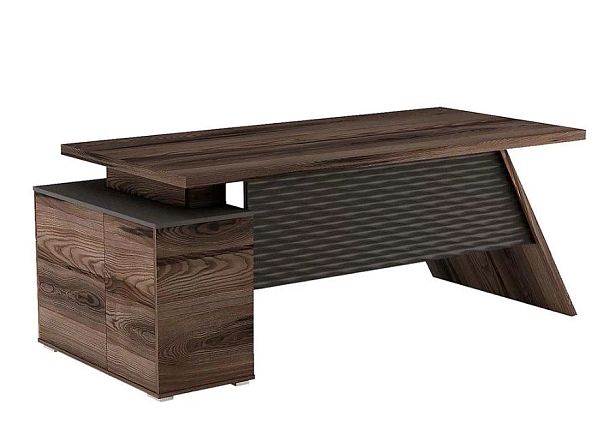 IRVIN IRV30310204 Стол письменный правый Irvin кабинет руководителя  дезира тёмная - Вид 1
