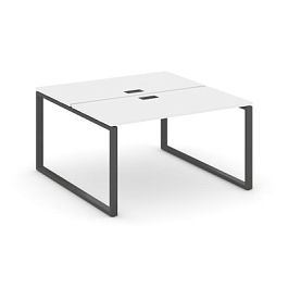 Стайл Проджект Рабочая станция 2-х сторон. SN-6O.DRS-011 Белый/Металл Антрацит 980*1432*750 - Фото предпросмотра