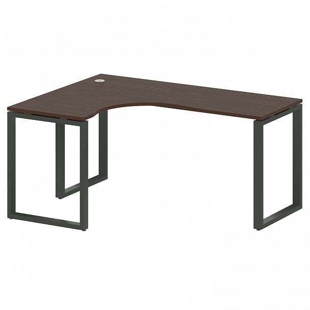 Стол "Metal System" БО.СА-4 венге/антрацит - Вид 2