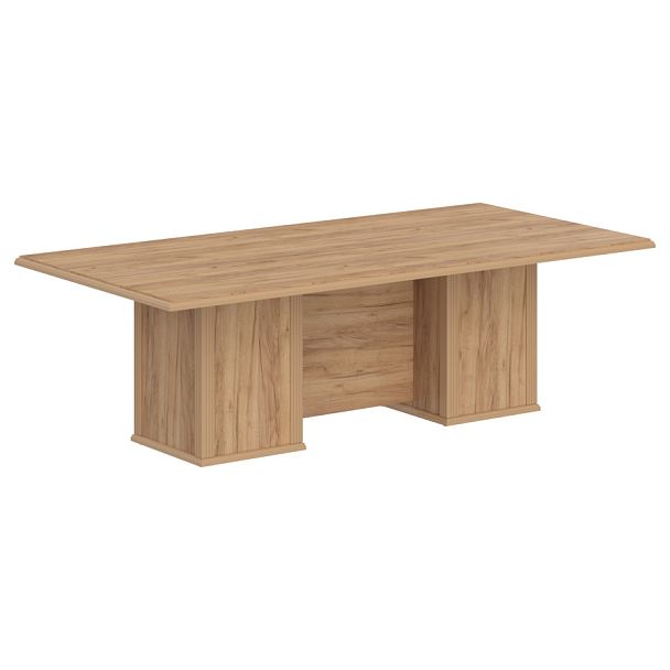 Стол для заседаний RCT 2412 Дуб Бофорд 2400х1200х750 RAUT - Вид 1