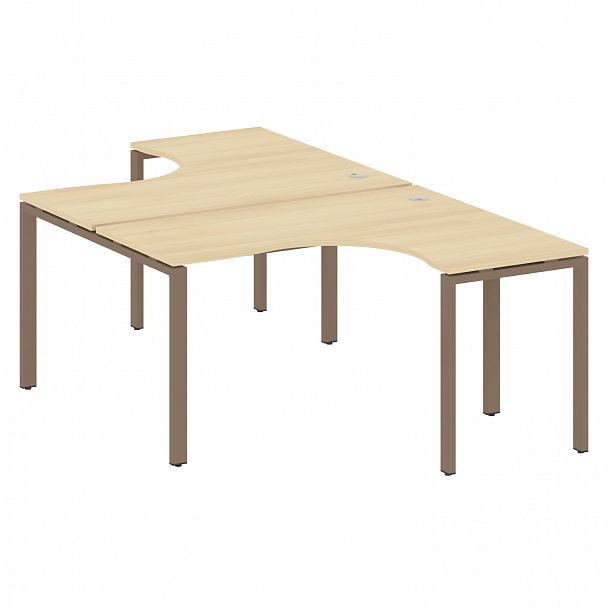 Рабочая станция "Metal System" БП.РАС-СА-2.3 акация/мокко - Вид 1