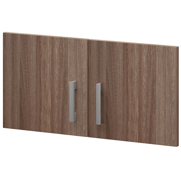 Двери для антресоли А-603.Ф Темный шимо 710x18x390 Арго - Вид 1