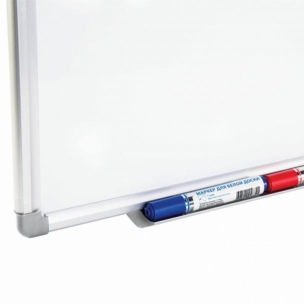 Доска магнитно-маркерная 45х60 см, алюминиевая рамка, ГАРАНТИЯ 10 ЛЕТ, STAFF, 235461 - Вид 6