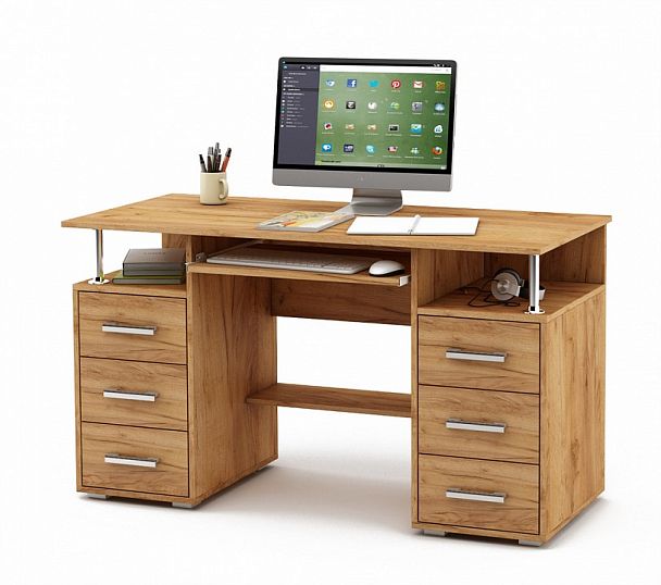 Стол компьютерный Амбер-8 - Вид 1