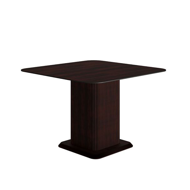 Стол Denver 110, квадрат, шпон - Вид 1