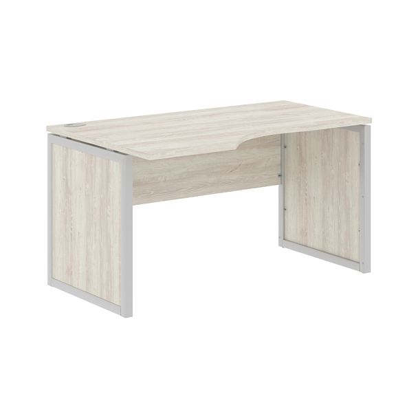 Стол эргономичный XQPCET 149(L) Сосна Эдмонт/Алюминий 1400х900х750 XTEN-QP - Вид 1