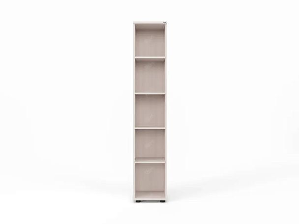 ЛАЙТ / LIGHT RLG026-35x35 Узкий стеллаж 35x35x183 Дуб Молочный - Вид 2