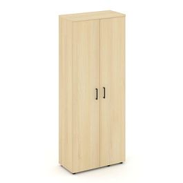 Стайл Проджект Гардероб широкий неглуб. SN.GB-003 Акация Лорка/Черный Ручки 796*400*1982 - Фото предпросмотра