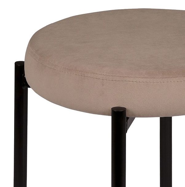 Комплект табуретов Кен, Confetti latte/черный, 4 шт. - Вид 2