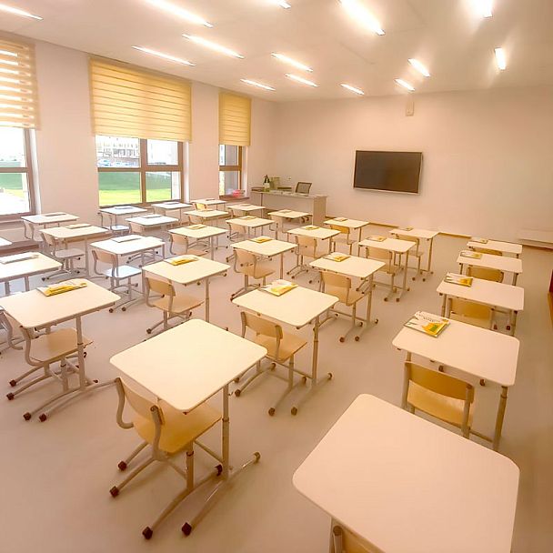 Стол ученический Лидер, 1-местный, регулируемый, гр.5-7 - Вид 6