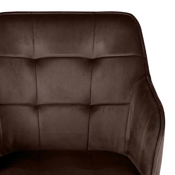 Комплект кресел поворотных Мони, Confetti coffee/белый, 4 шт. - Вид 9