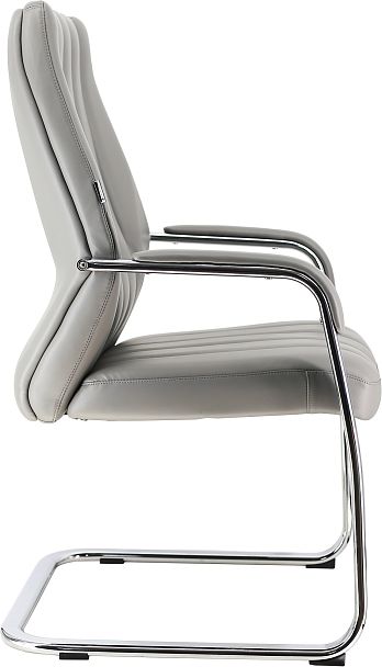 Премиум кресло Everprof Tokyo (Токио) CF Экокожа Серый - Вид 3