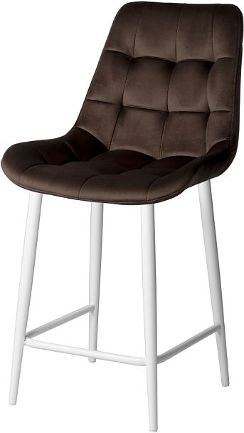 Комплект полубарных стульев Эйден, Confetti coffee/белый, 3 шт. - Вид 1