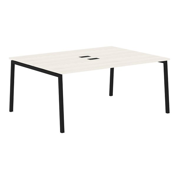 Стол 2-х местный ELWST 1713 Ясень Траун/Черный 1760х1346х750 EDIS - Вид 1