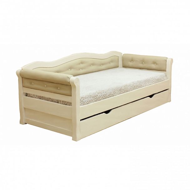 Кровать "Альфа" береза - Вид 1