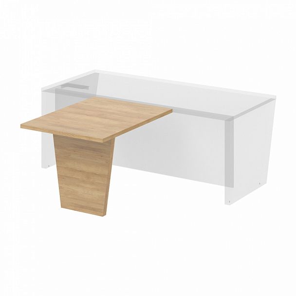 Приставка "Конгресс" ПК-КНГ-ПР110Х83-В1-1106 дуб скальный - Вид 1